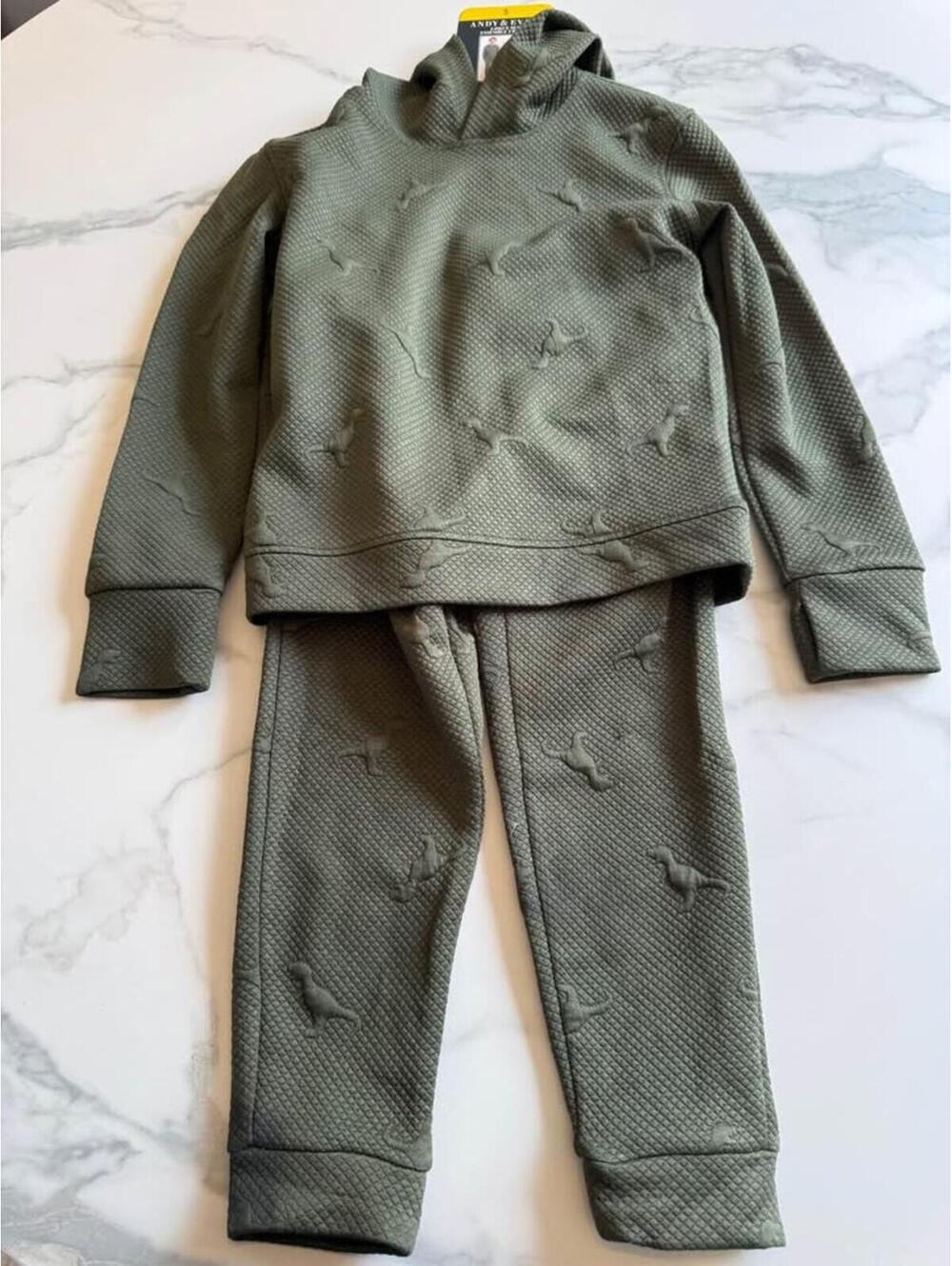 Andy & Evan Dinosaur Quilted 2-Piece Set Size 5